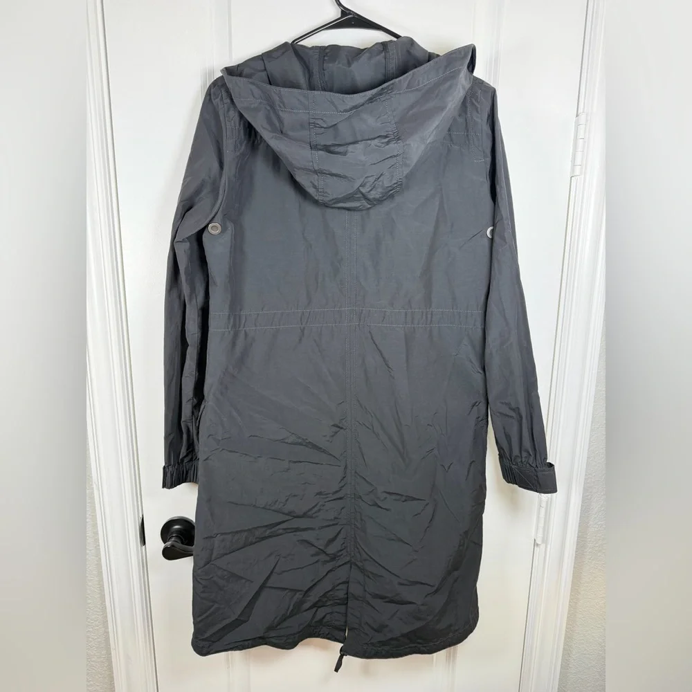 Eileen Fisher Charcoal Trench Coat